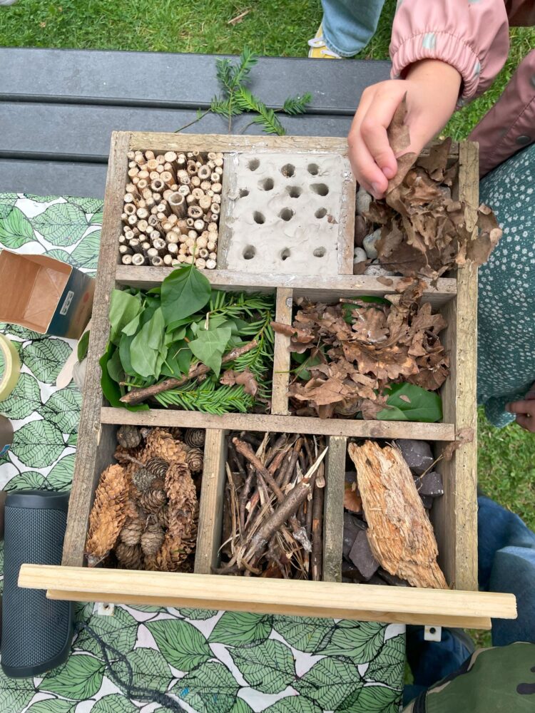 Vi laver insekthotel med Nørrebrobyggerne